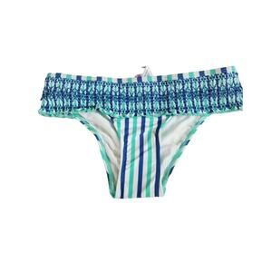 NWT Vineyard Vines Hope Bay Stripe Blue Bikini Bottoms XXS